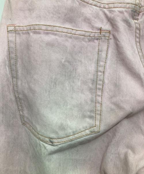 Acne studios（アクネ ストゥディオズ）ACNE STUDIOS (アクネ ストゥディオズ) ルーズフィットジーンズ ピンク サイズ:38の古着・服飾アイテム