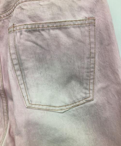 Acne studios（アクネ ストゥディオズ）ACNE STUDIOS (アクネ ストゥディオズ) ルーズフィットジーンズ ピンク サイズ:38の古着・服飾アイテム