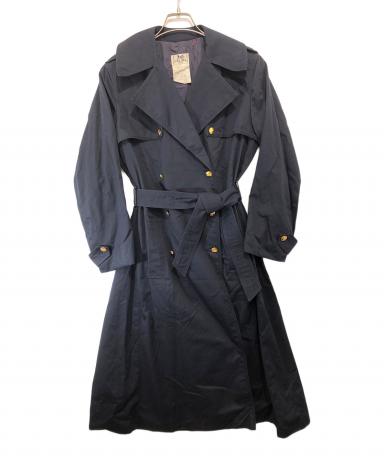 中古・古着通販】CELINE (セリーヌ) 金釦トレンチコート ネイビー