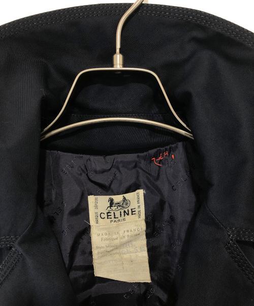 CELINE（セリーヌ）CELINE (セリーヌ) 金釦トレンチコート ネイビー サイズ:不明の古着・服飾アイテム