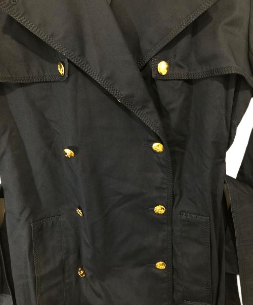 CELINE（セリーヌ）CELINE (セリーヌ) 金釦トレンチコート ネイビー サイズ:不明の古着・服飾アイテム