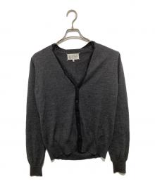 Maison Margiela（メゾンマルジェラ）の古着「ボタンダウンニットカーディガン S50HA0897」｜グレー