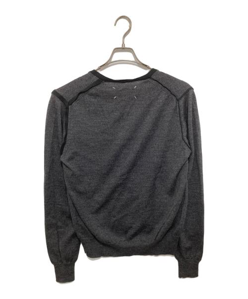 Maison Margiela（メゾンマルジェラ）Maison Margiela (メゾンマルジェラ) ボタンダウンニットカーディガン S50HA0897 グレー サイズ:Sの古着・服飾アイテム