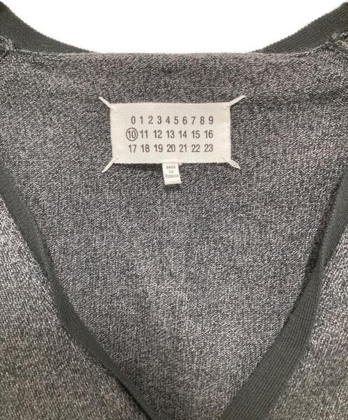 Maison Margiela（メゾンマルジェラ）Maison Margiela (メゾンマルジェラ) ボタンダウンニットカーディガン S50HA0897 グレー サイズ:Sの古着・服飾アイテム