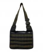 BAGJACKバッグジャック）の古着「2way body shoulder bag ショルダーバッグ ウェストバッグ」｜ブラック