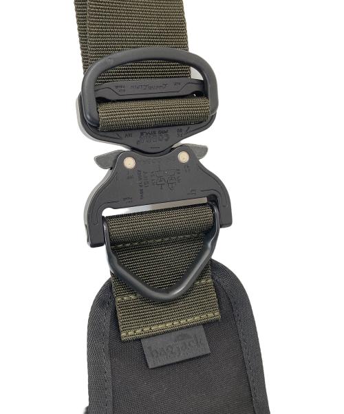 BAGJACK（バッグジャック）BAGJACK (バッグジャック) 2way body shoulder bag ショルダーバッグ ウェストバッグ ブラックの古着・服飾アイテム