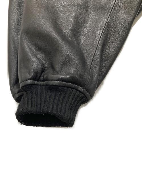 MAISON SPECIAL（メゾンスペシャル）MAISON SPECIAL (メゾンスペシャル) Sheep Leather Mouton G-1 Flight Jacket シープレザームートンプライムオーバーG-1フライトジャケット ブラック サイズ:00の古着・服飾アイテム
