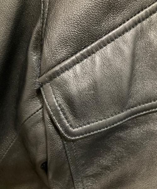 MAISON SPECIAL（メゾンスペシャル）MAISON SPECIAL (メゾンスペシャル) Sheep Leather Mouton G-1 Flight Jacket シープレザームートンプライムオーバーG-1フライトジャケット ブラック サイズ:00の古着・服飾アイテム