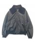 MAISON SPECIAL（メゾンスペシャル）の古着「Sheep Leather Mouton G-1 Flight Jacket シープレザームートンプライムオーバーG-1フライトジャケット」｜ブラック