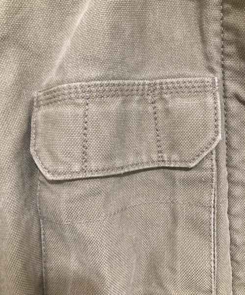 VALENTINO（ヴァレンティノ）VALENTINO (ヴァレンティノ) ミリタリーライクコットンオーバーサイズハ0000029217ーフコート  カーキ サイズ:38の古着・服飾アイテム