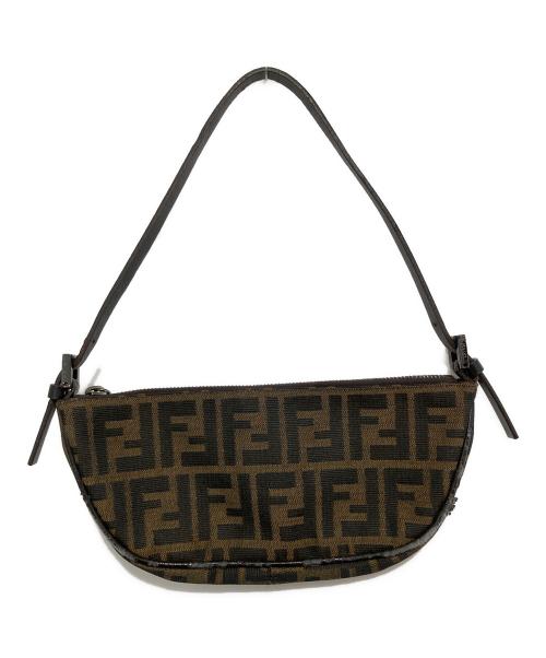 FENDI（フェンディ）FENDI (フェンディ) ワンショルダーバッグ 8BR133 ブラウンの古着・服飾アイテム
