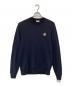 MONCLER（モンクレール）の古着「ロゴワッペンスウェット　I10918G00053 809KR」｜ネイビー