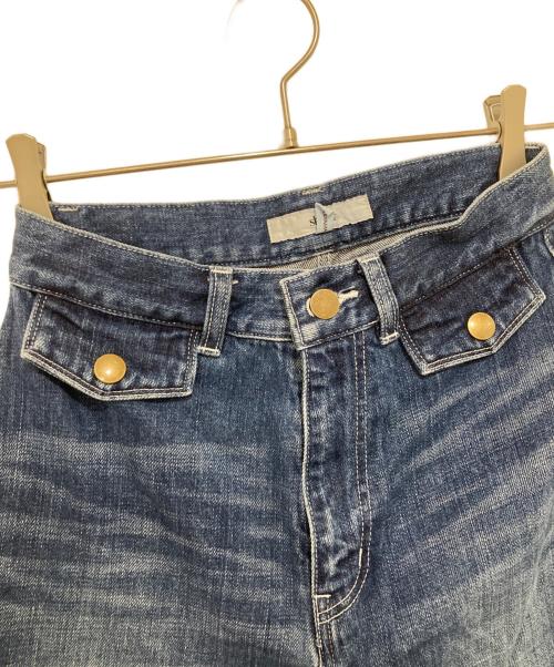sheller（シェリエ）sheller (シェリエ) デニムパンツ インディゴ サイズ:Sの古着・服飾アイテム