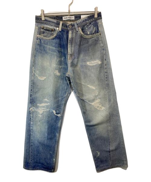 OUR LEGACY（アワーレガシー）OUR LEGACY (アワーレガシー) THIRD CUT　サードカット インディゴ サイズ:29の古着・服飾アイテム