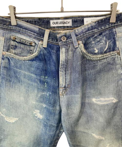 OUR LEGACY（アワーレガシー）OUR LEGACY (アワーレガシー) THIRD CUT　サードカット インディゴ サイズ:29の古着・服飾アイテム