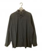 ATON×URBAN RESEARCHエイトン×アーバンリサーチ）の古着「OVERSIZED SHIRTS　オーバーサイズドシャツ　BLAGGM6300」｜グレー