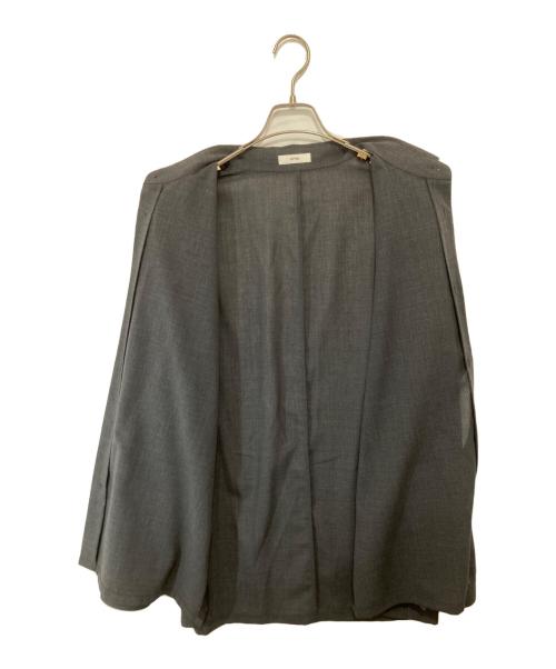 ATON（エイトン）ATON (エイトン) URBAN RESEARCH (アーバンリサーチ) OVERSIZED SHIRTS　オーバーサイズドシャツ　BLAGGM6300 グレー サイズ:04の古着・服飾アイテム