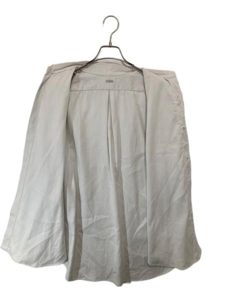 A.PRESSE（アプレッセ）A.PRESSE (アプレッセ) Double Weave Twill Regular Collar Shirt　ダブルウェーブツイルレギュラーカラーシャツ　 26SAP-02-05 ホワイト サイズ:02の古着・服飾アイテム