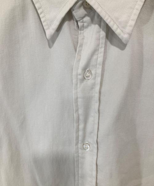 A.PRESSE（アプレッセ）A.PRESSE (アプレッセ) Double Weave Twill Regular Collar Shirt　ダブルウェーブツイルレギュラーカラーシャツ　 26SAP-02-05 ホワイト サイズ:02の古着・服飾アイテム