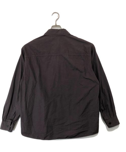 AURALEE（オーラリー）AURALEE (オーラリー) Garment-Dyed Finx Shuttle Weather Shirt　ガーメントダイ フィンクス シャトル ウェザー シャツ　A26SS01SW ブラウン サイズ:03の古着・服飾アイテム
