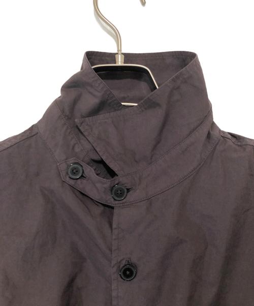 AURALEE（オーラリー）AURALEE (オーラリー) Garment-Dyed Finx Shuttle Weather Shirt　ガーメントダイ フィンクス シャトル ウェザー シャツ　A26SS01SW ブラウン サイズ:03の古着・服飾アイテム