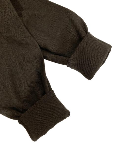 LEMAIRE（ルメール）LEMAIRE (ルメール) TWISTED CARDIGAN（ツイストカーディガン）　PO0023 LK087-26SS ブラウン サイズ:Mの古着・服飾アイテム