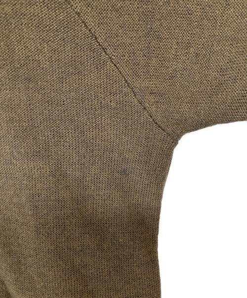 LEMAIRE（ルメール）LEMAIRE (ルメール) TWISTED CARDIGAN（ツイストカーディガン）　PO0023 LK087-26SS ブラウン サイズ:Mの古着・服飾アイテム