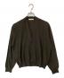LEMAIRE（ルメール）の古着「TWISTED CARDIGAN（ツイストカーディガン）　PO0023 LK087-26SS」｜ブラウン