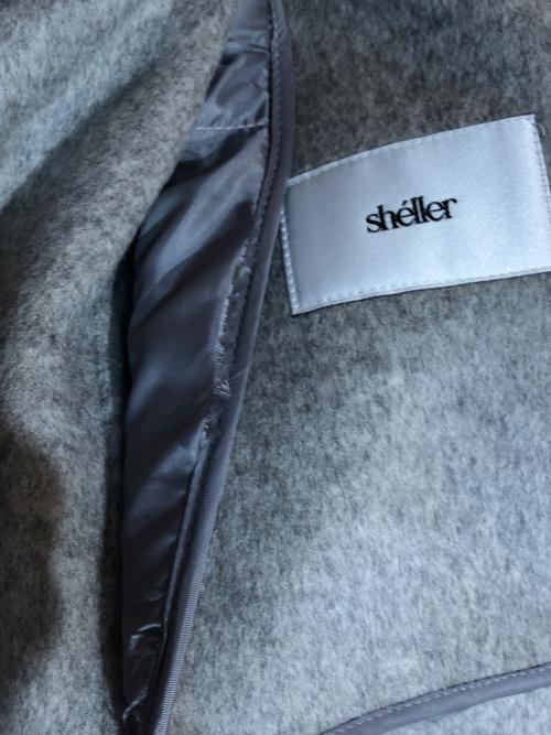 sheller（シェリエ）sheller (シェリエ) 2wayスリーブファーショートコート グレー サイズ:FREEの古着・服飾アイテム