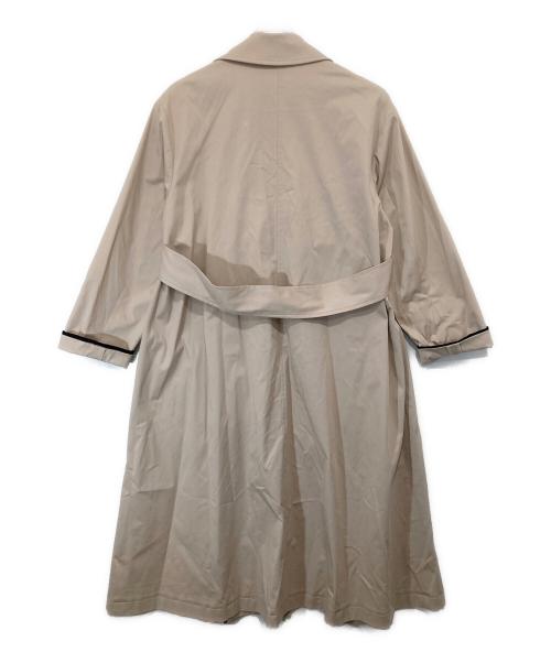 allureville（アルアバイル）allureville (アルアバイル) マルタンガルバックフレアコート 20231017040 ベージュ サイズ:1の古着・服飾アイテム