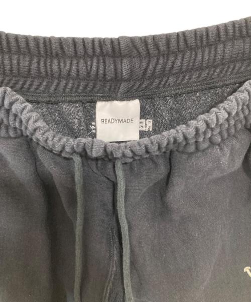 READYMADE（レディメイド）READYMADE (レディメイド) FLARE SWEAT PANTS (SMILE / BLACK)　フレアスウェットパンツ（スマイル/ブラック）　RE-CO-BK-00-00-248 ブラック サイズ:Sの古着・服飾アイテム