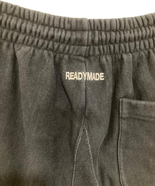 READYMADE（レディメイド）READYMADE (レディメイド) FLARE SWEAT PANTS (SMILE / BLACK)　フレアスウェットパンツ（スマイル/ブラック）　RE-CO-BK-00-00-248 ブラック サイズ:Sの古着・服飾アイテム