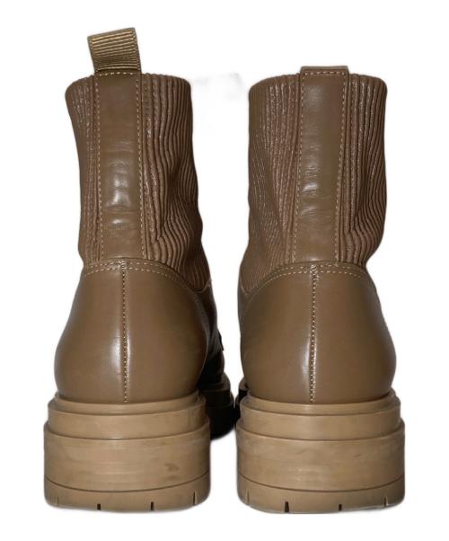 Gianvito Rossi（ジャンヴィト ロッシ）Gianvito Rossi (ジャンヴィト ロッシ) MARTIS 20 レースアップシューズ ブラウン サイズ:37の古着・服飾アイテム