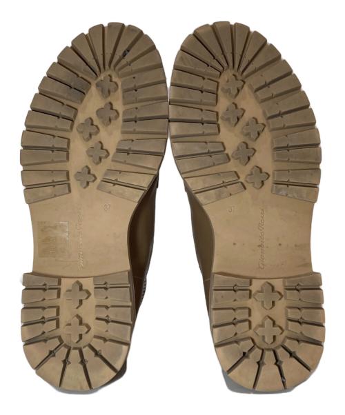 Gianvito Rossi（ジャンヴィト ロッシ）Gianvito Rossi (ジャンヴィト ロッシ) MARTIS 20 レースアップシューズ ブラウン サイズ:37の古着・服飾アイテム
