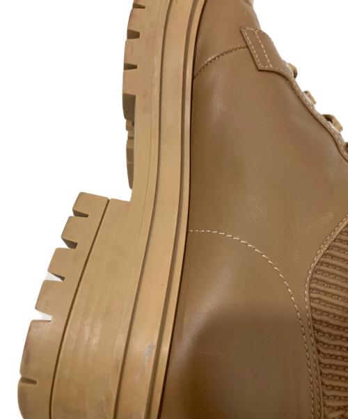 Gianvito Rossi（ジャンヴィト ロッシ）Gianvito Rossi (ジャンヴィト ロッシ) MARTIS 20 レースアップシューズ ブラウン サイズ:37の古着・服飾アイテム