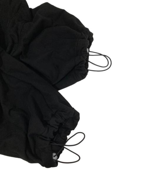 OPEN YY（オープンワイワイ）OPEN YY (オープンワイワイ) ROLLED WAIST Sweat CARGO PANTS　ロールドウエストスウェットカーゴパンツ　YY261PT010 ブラック サイズ:Sの古着・服飾アイテム