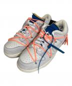 NIKE×OFFWHITEナイキ×オフホワイト）の古着「Dunk Low 1 of 50 "Lot.19"　ダンクロウ　DJ0950-119」｜ホワイト
