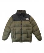 THE NORTH FACEザ ノース フェイス）の古着「NUPTSE JACKET　ヌプシジャケット　ND91841」｜カーキ×ブラック