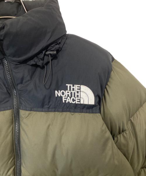 THE NORTH FACE（ザ ノース フェイス）THE NORTH FACE (ザ ノース フェイス) NUPTSE JACKET　ヌプシジャケット　ND91841 カーキ×ブラック サイズ:Lの古着・服飾アイテム