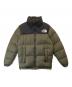 THE NORTH FACE（ザ ノース フェイス）の古着「NUPTSE JACKET　ヌプシジャケット　ND91841」｜カーキ×ブラック