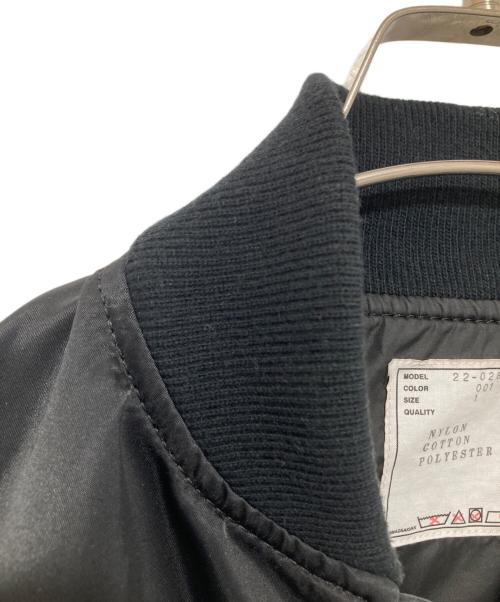 sacai（サカイ）sacai (サカイ) MADSAKI (マドサキ) Nylon Twill Blouson ナイロン ツイル ブルゾン 22-02880M ブラック サイズ:1の古着・服飾アイテム