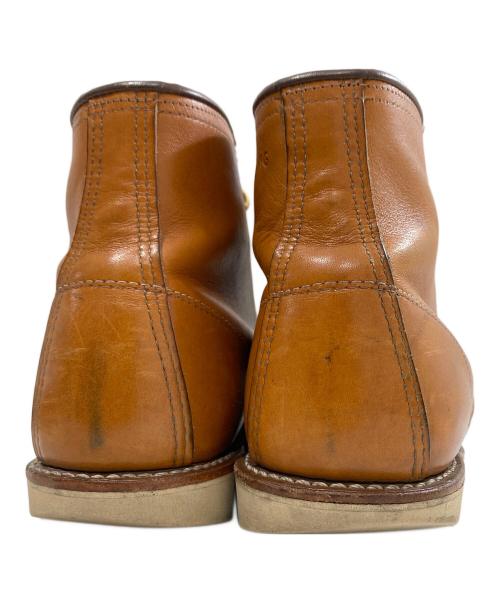RED WING（レッドウィング）RED WING (レッドウィング) IRISH SETTER 6 MOC RED アイリッシュセッター シックス インチ モック レッド 9875 ブラウン サイズ:SIZE 8 1/2 D(26.5cm)の古着・服飾アイテム