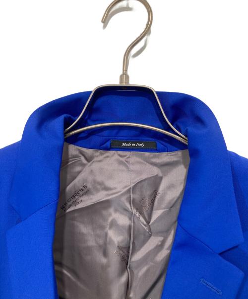Maison Margiela（メゾンマルジェラ）Maison Margiela (メゾンマルジェラ) 14SS ウール 2ボタン テーラードジャケットセットアップ S50BN0234 Maison Martin Margiela メゾン マルタン マルジェラ ブルー サイズ:48の古着・服飾アイテム