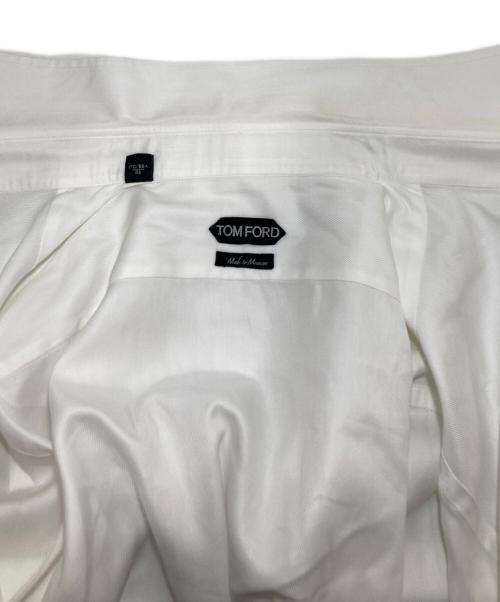 TOM FORD（トムフォード）TOM FORD (トムフォード) ドレスシャツ ホワイト サイズ:38/15の古着・服飾アイテム