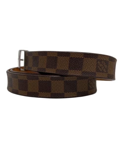 LOUIS VUITTON（ルイ ヴィトン）LOUIS VUITTON (ルイ ヴィトン) サンチュール キャレ ブラウンの古着・服飾アイテム