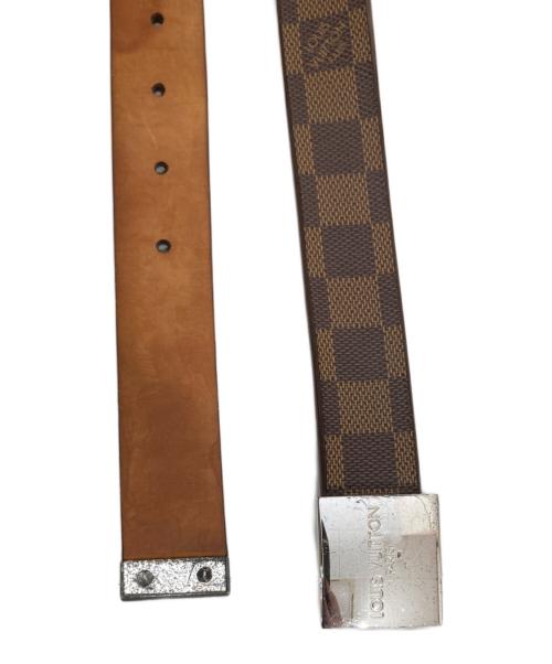 LOUIS VUITTON（ルイ ヴィトン）LOUIS VUITTON (ルイ ヴィトン) サンチュール キャレ ブラウンの古着・服飾アイテム