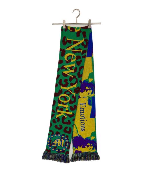 MONTMARTRE NEW YORK（モンマルトル ニューヨーク）MONTMARTRE NEW YORK (モンマルトル ニューヨーク) REASON SCARF マルチカラーの古着・服飾アイテム