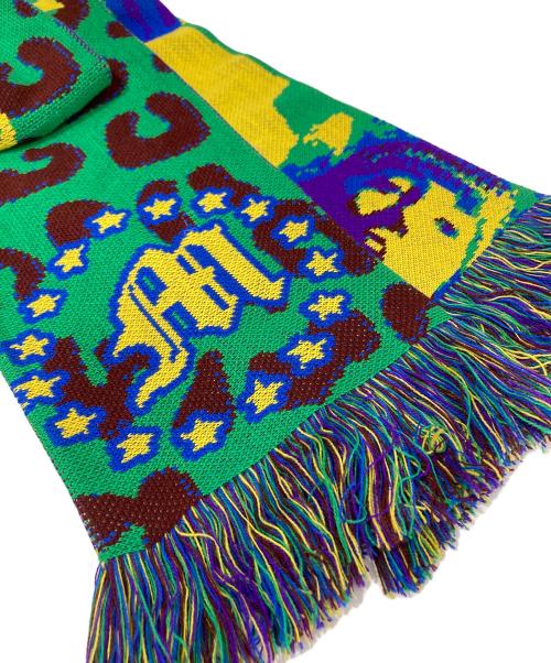 MONTMARTRE NEW YORK（モンマルトル ニューヨーク）MONTMARTRE NEW YORK (モンマルトル ニューヨーク) REASON SCARF マルチカラーの古着・服飾アイテム