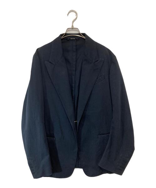 Maison Margiela（メゾンマルジェラ）Maison Margiela (メゾンマルジェラ) ピークド1Bジャケット ネイビー サイズ:48の古着・服飾アイテム