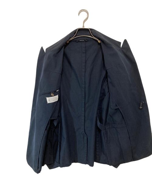 Maison Margiela（メゾンマルジェラ）Maison Margiela (メゾンマルジェラ) ピークド1Bジャケット ネイビー サイズ:48の古着・服飾アイテム